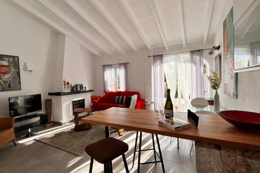 Appartement Reihenhaus Mit Garten In Moravit Moraira à Teulada Extérieur photo