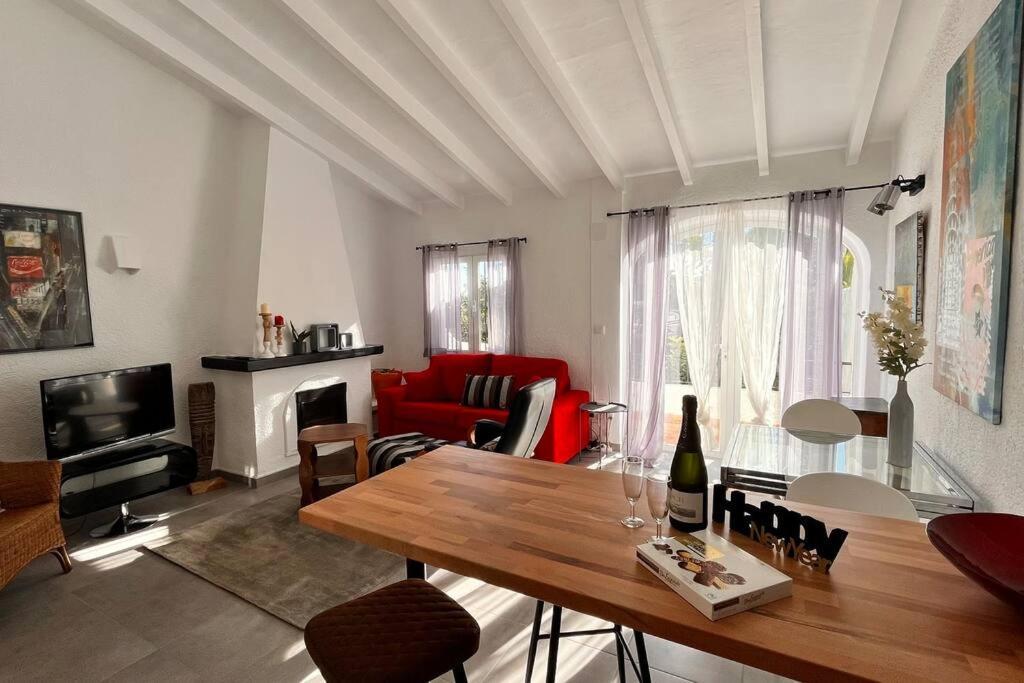 Appartement Reihenhaus Mit Garten In Moravit Moraira à Teulada Extérieur photo