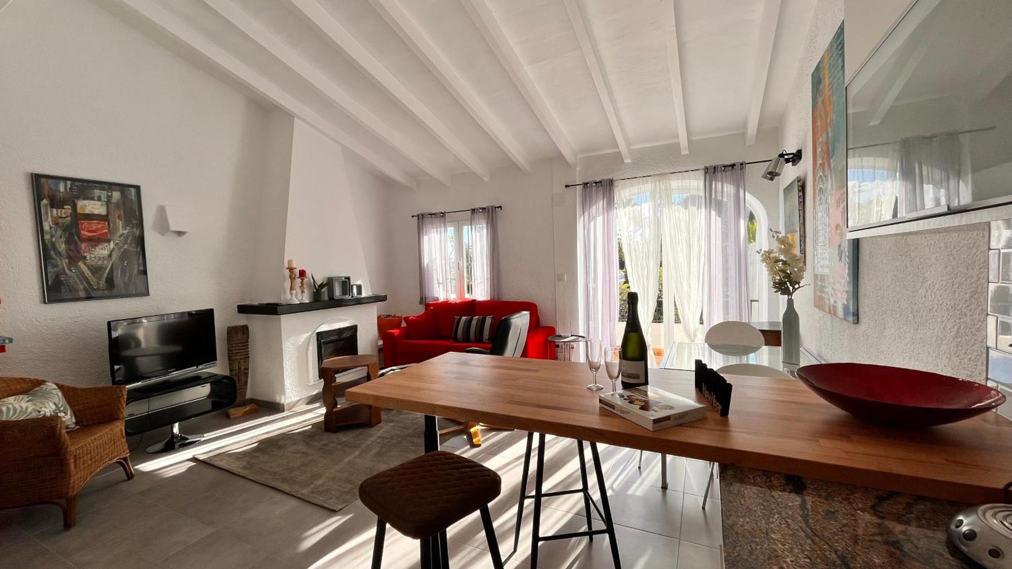 Appartement Reihenhaus Mit Garten In Moravit Moraira à Teulada Extérieur photo