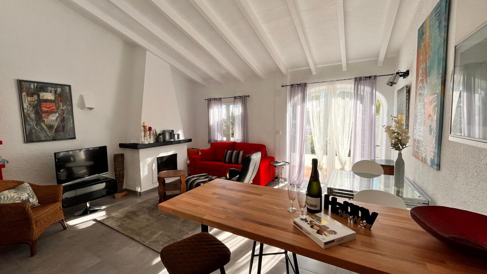 Appartement Reihenhaus Mit Garten In Moravit Moraira à Teulada Extérieur photo